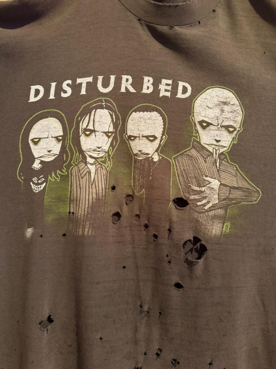 Early 00s Disturbed Giant Tee