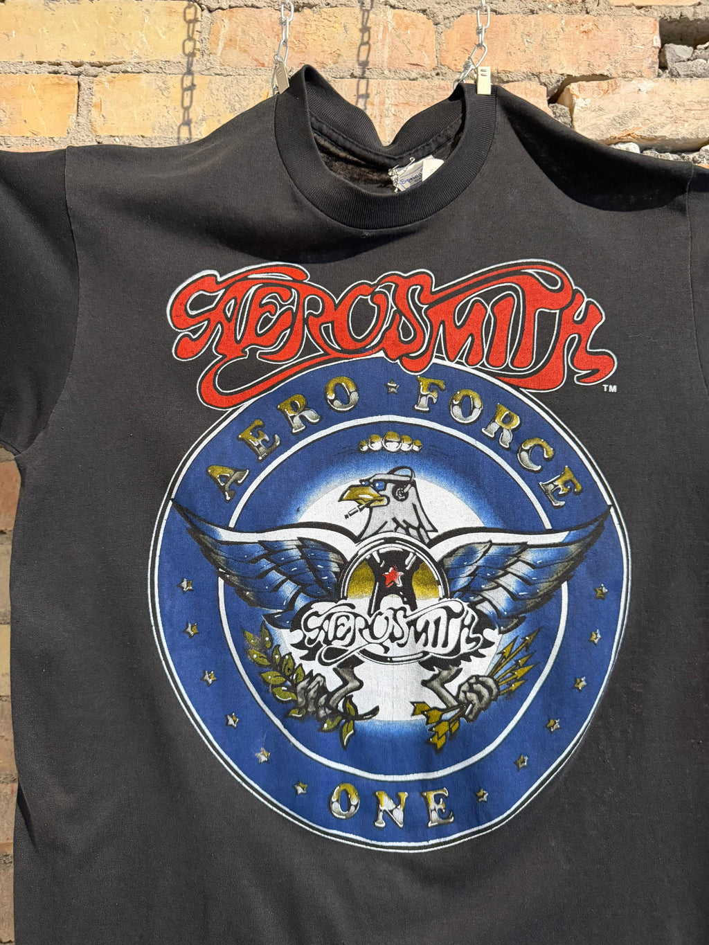 80s Aerosmith tour tee