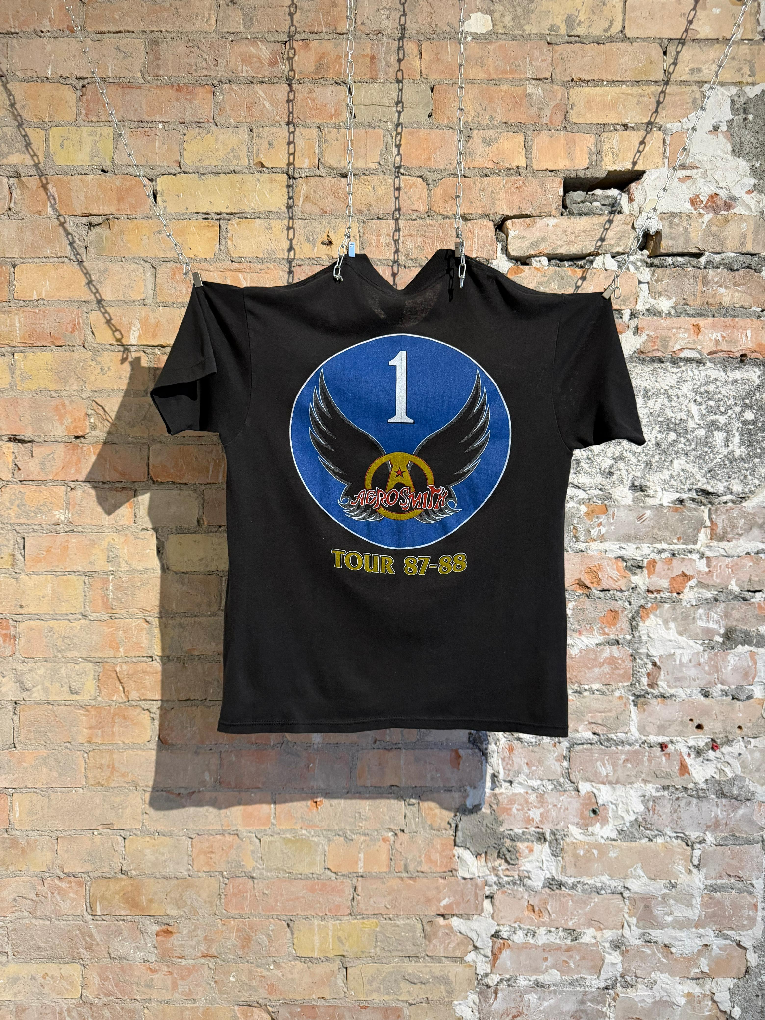 80s Aerosmith tour tee