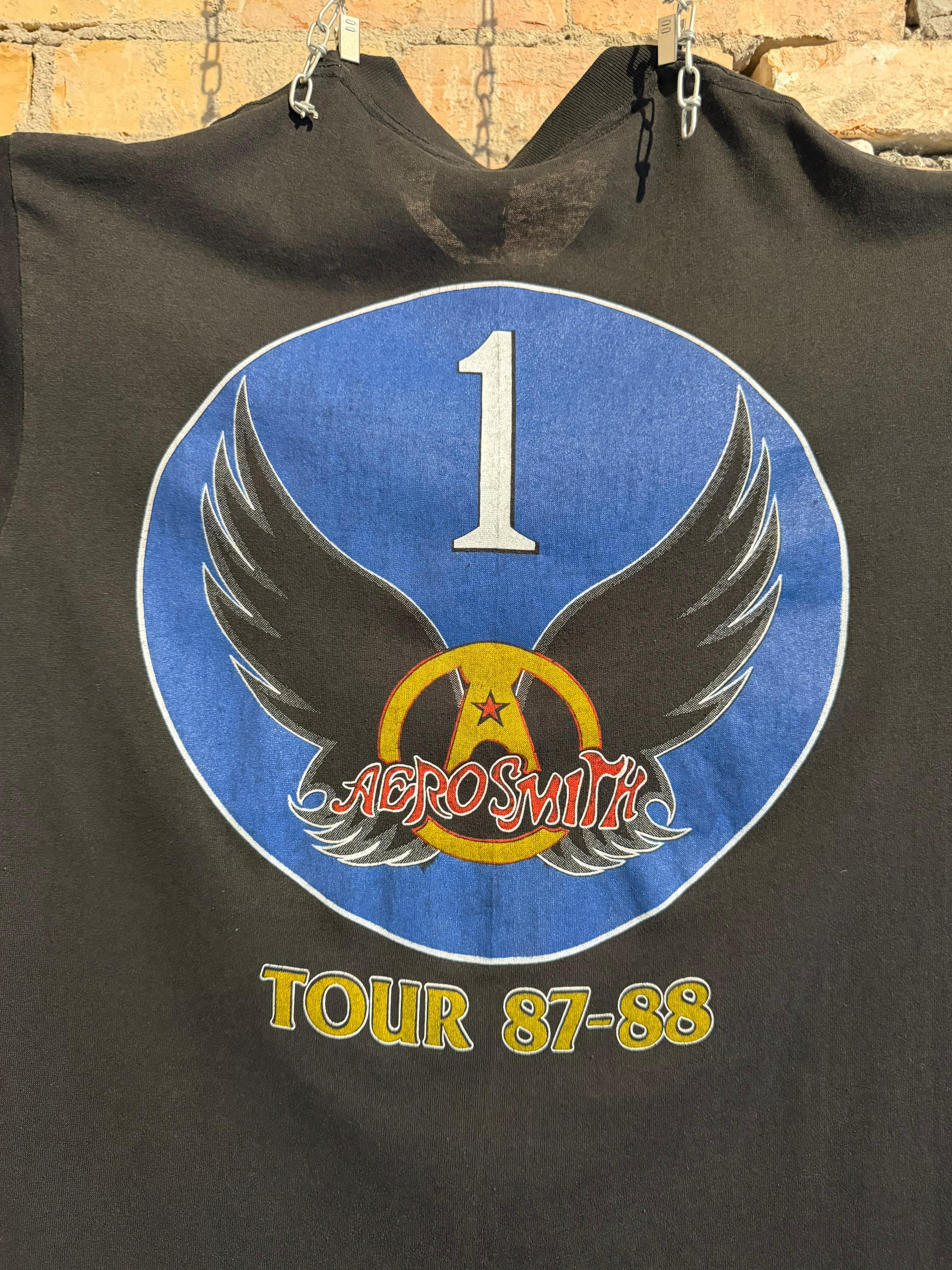 80s Aerosmith tour tee