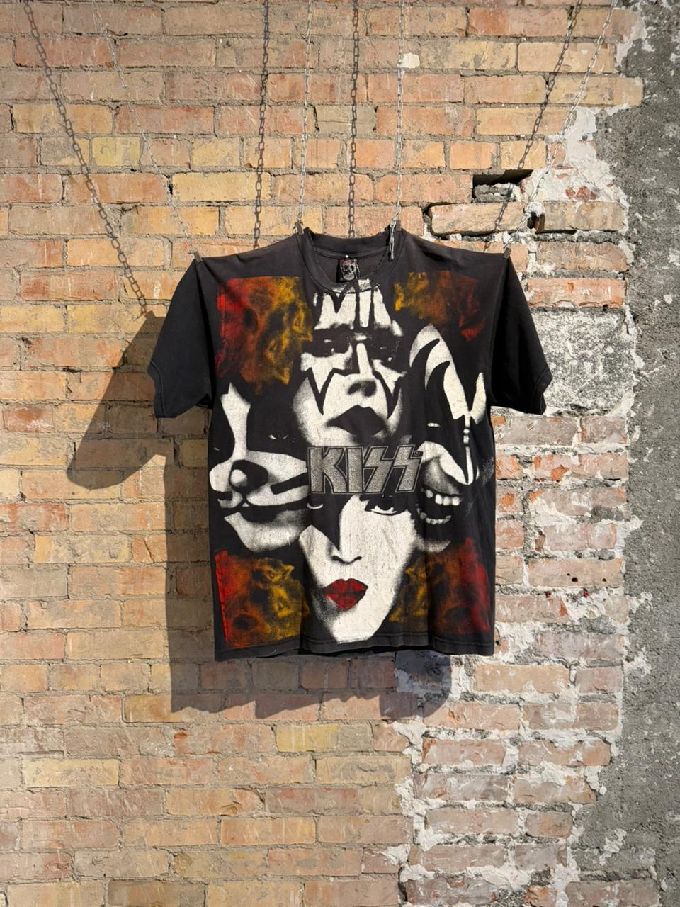 Kiss Rock and Death Bootleg Tee