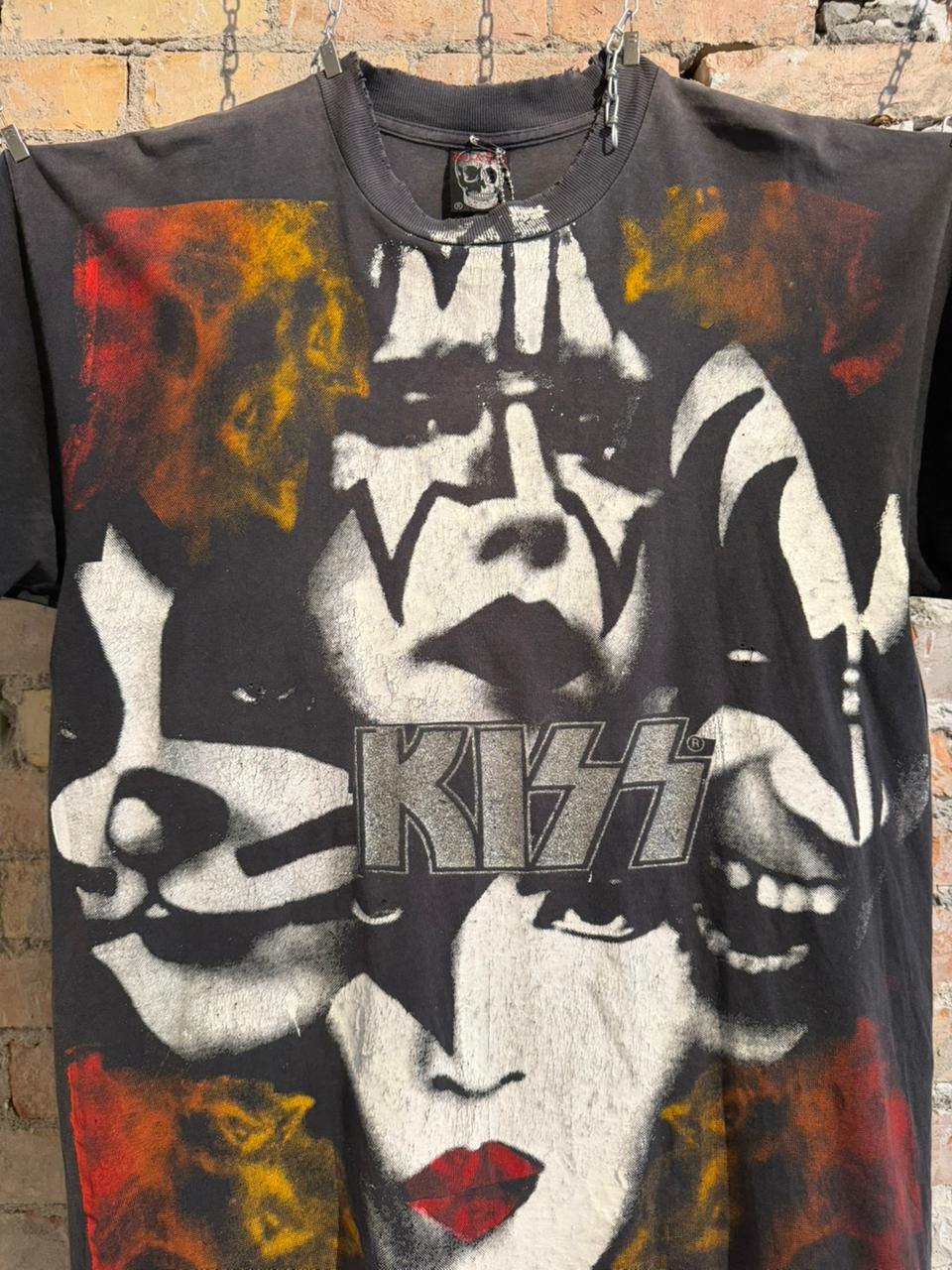 Kiss Rock and Death Bootleg Tee