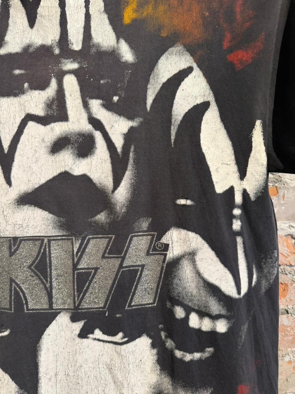 Kiss Rock and Death Bootleg Tee