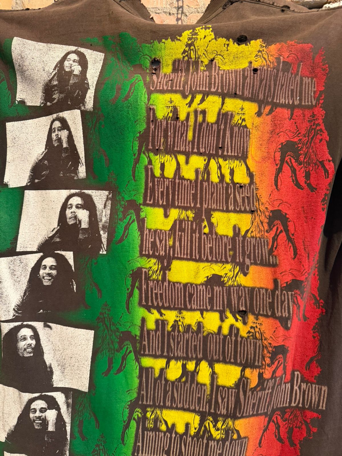 Bob Marley Resurreccion tee