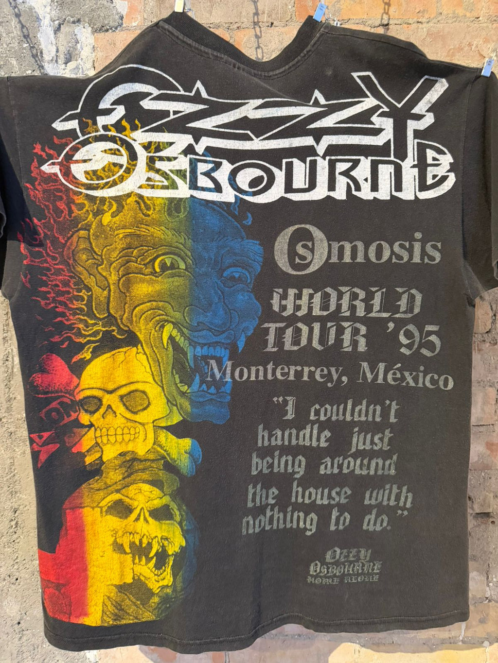 90s Ozzy Osbourne “Ozzmosis Tour Monterrey”