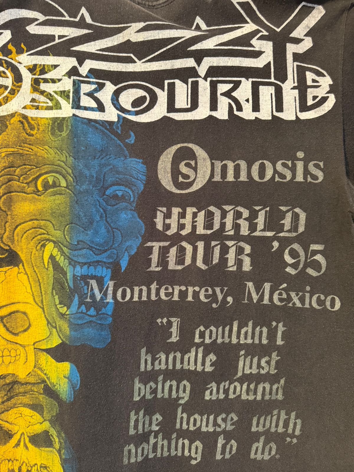 90s Ozzy Osbourne “Ozzmosis Tour Monterrey”