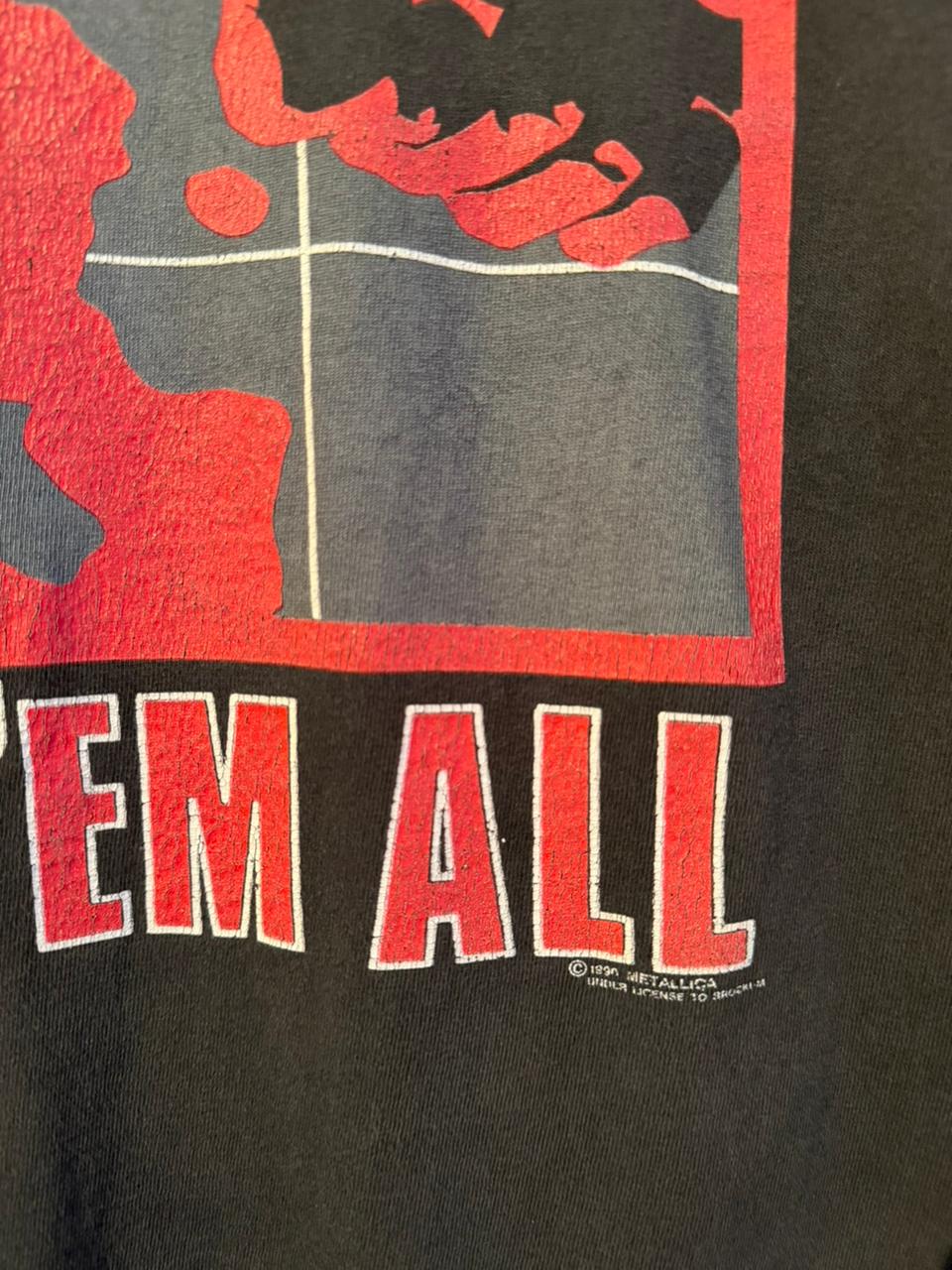 90s Metallica “kill ‘em all”