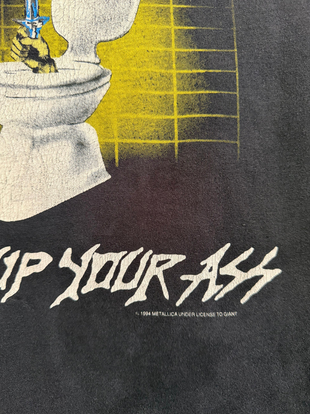 90s Metallica Metal Up your ass