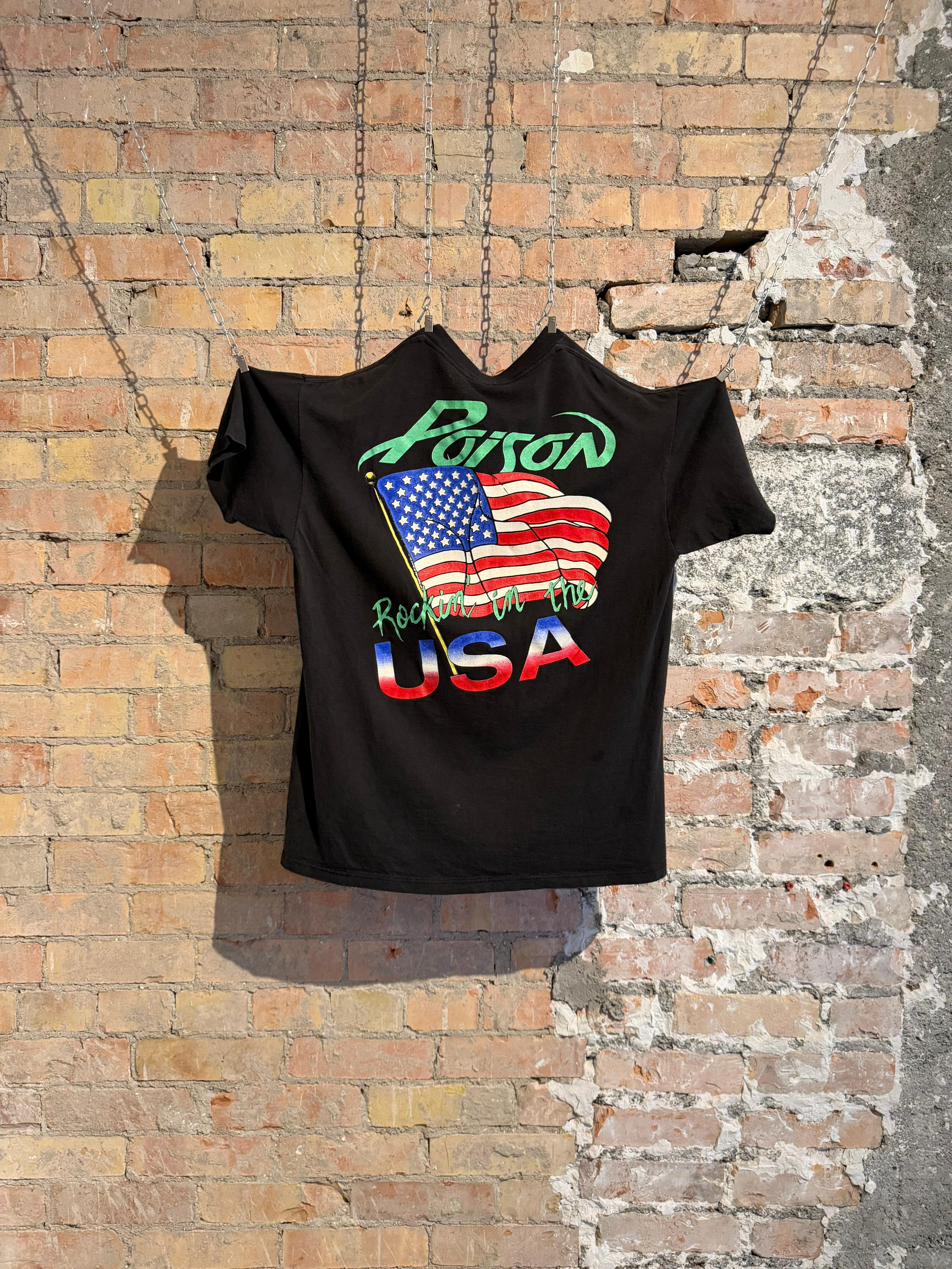 Poison rockin in the us tee
