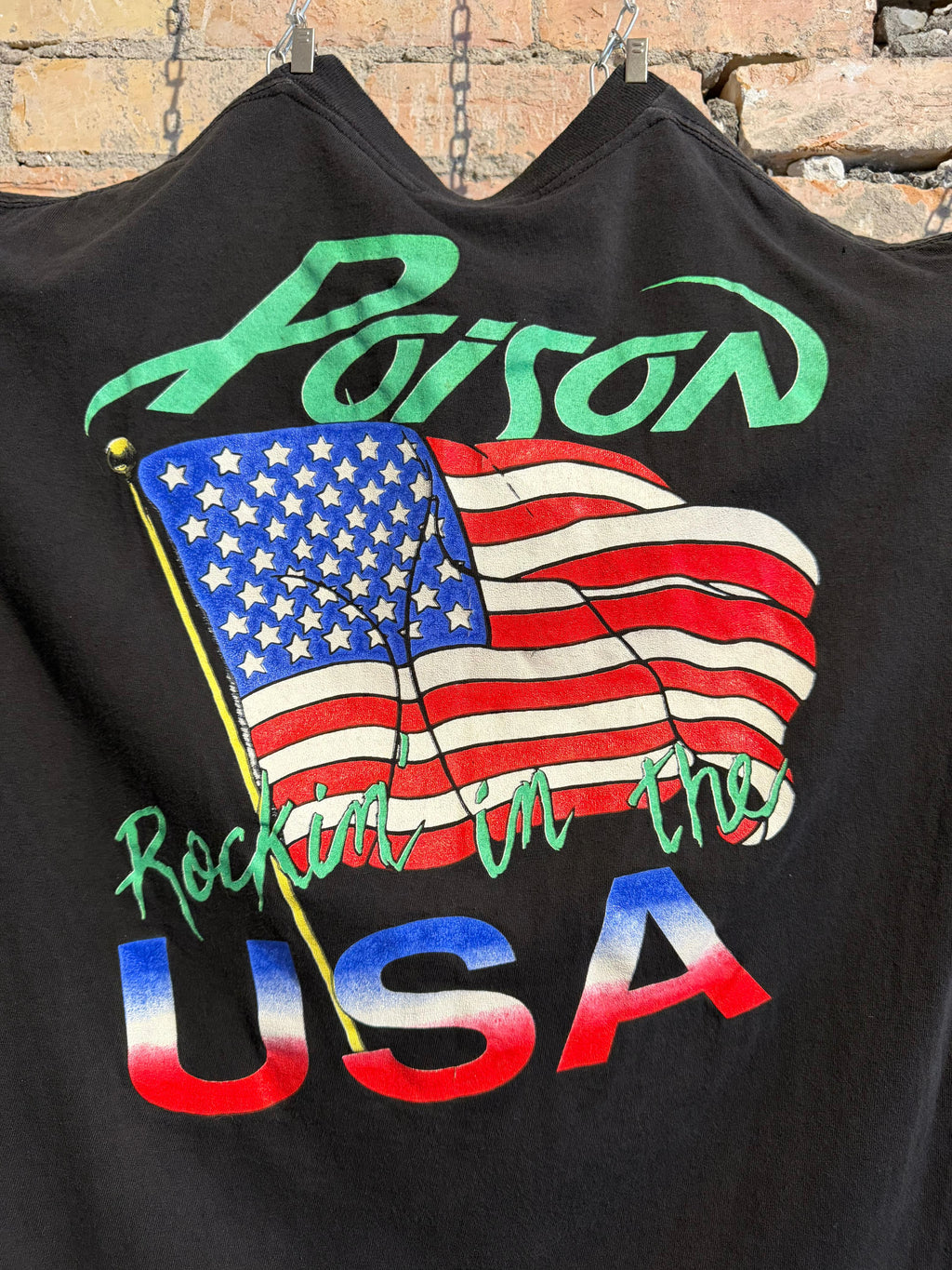 Poison rockin in the us tee